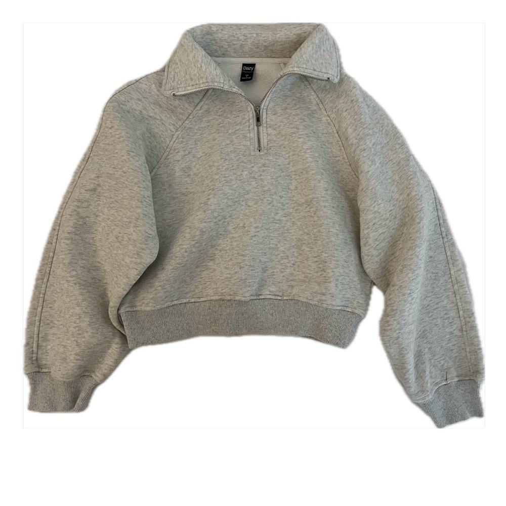Quarter zip sweatshirt